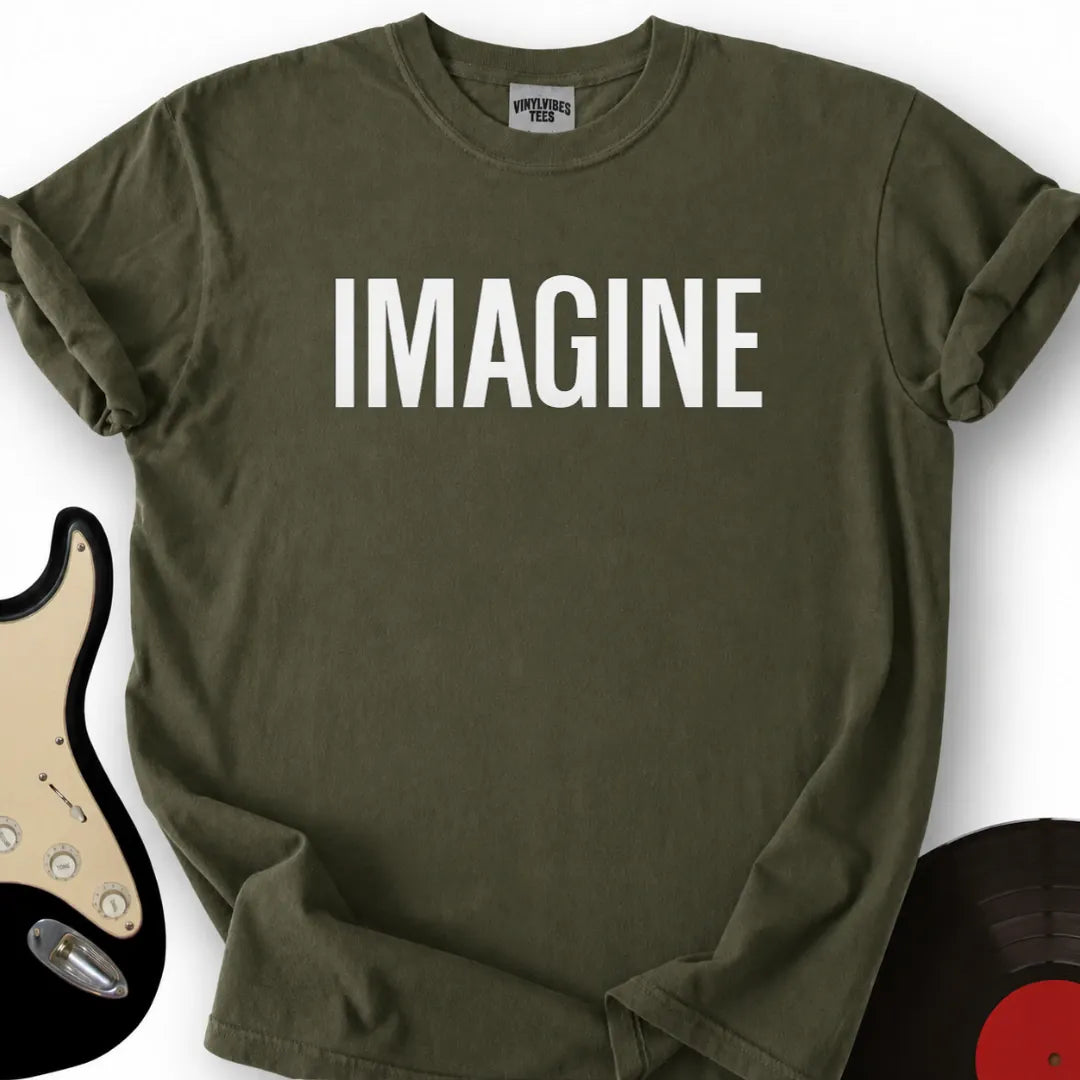 Printify T-Shirt Military Green / S Imagine T-Shirt
