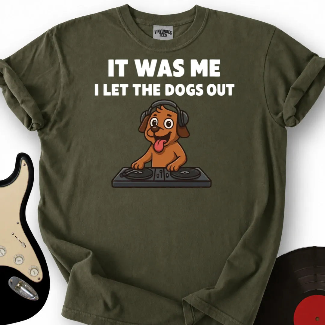 Printify T-Shirt Military Green / S It Was Me T-Shirt