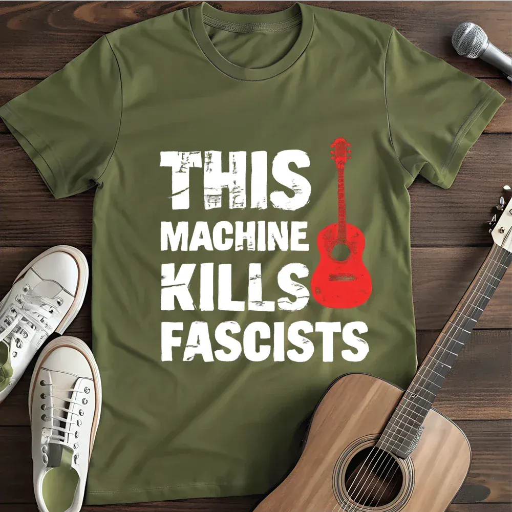 Printify T-Shirt Military Green / S Kills T Shirt