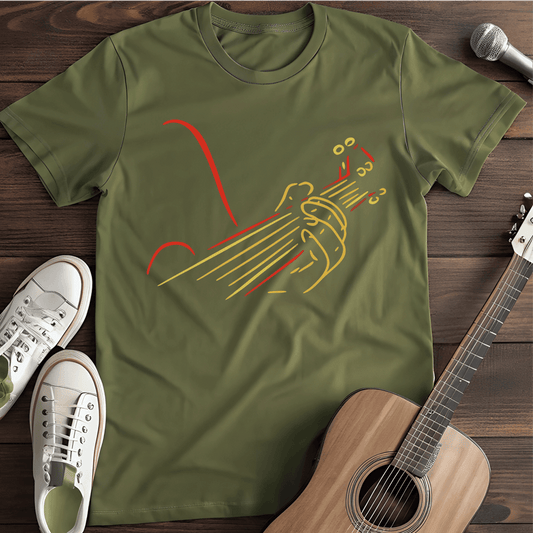 Printify T-Shirt Military Green / S Music Maker T-Shirt