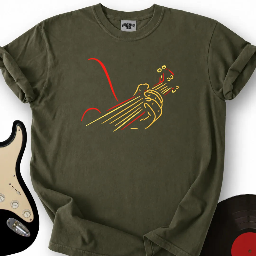 Printify T-Shirt Military Green / S Music Maker T-Shirt