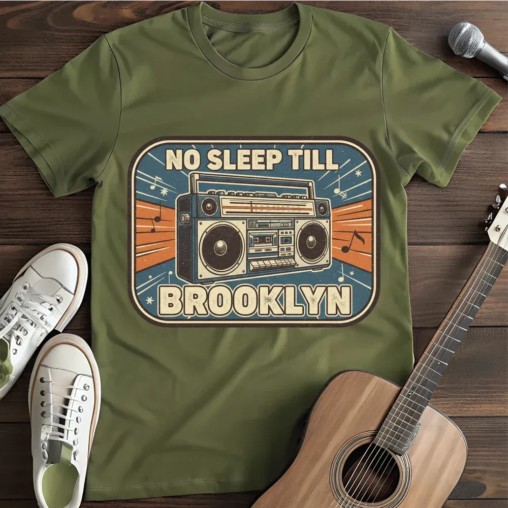 Printify T-Shirt Military Green / S No Sleep T Shirt