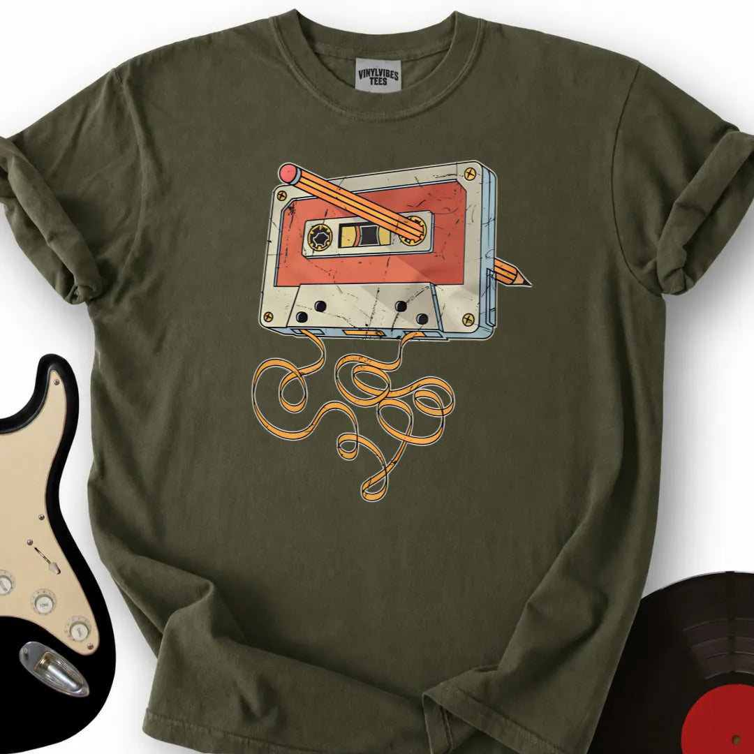 Printify T-Shirt Military Green / S Oldskool Skills T-Shirt