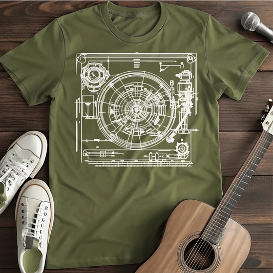 Printify T-Shirt Military Green / S Patent