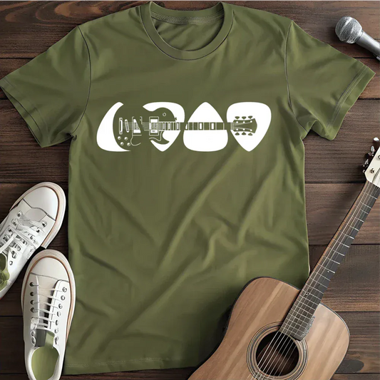 Printify T-Shirt Military Green / S Pick It Up T Shirt