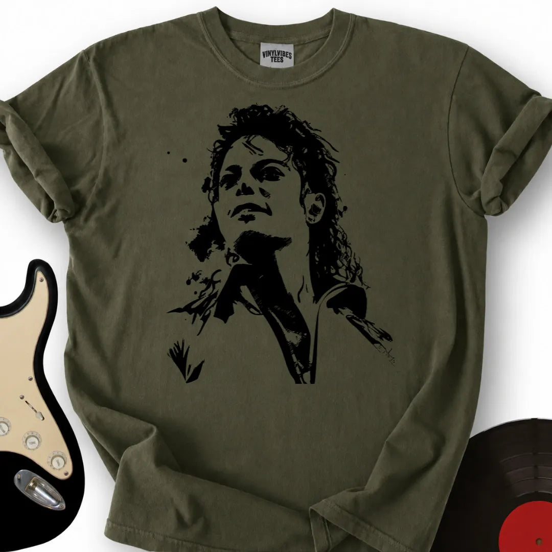 Printify T-Shirt Military Green / S Pop Legend T-Shirt