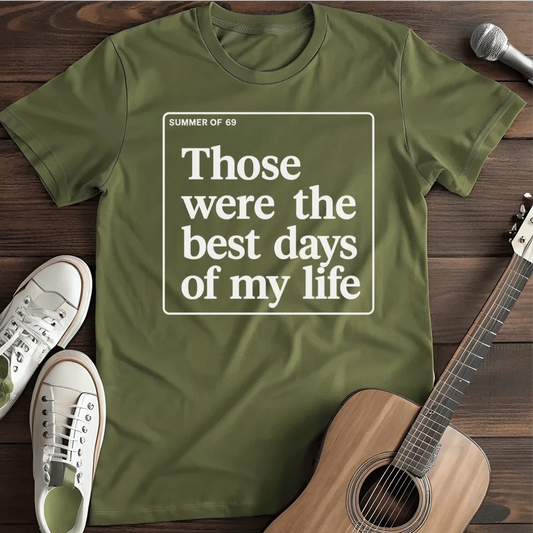 Printify T-Shirt Military Green / S Summer Of 69 T Shirt
