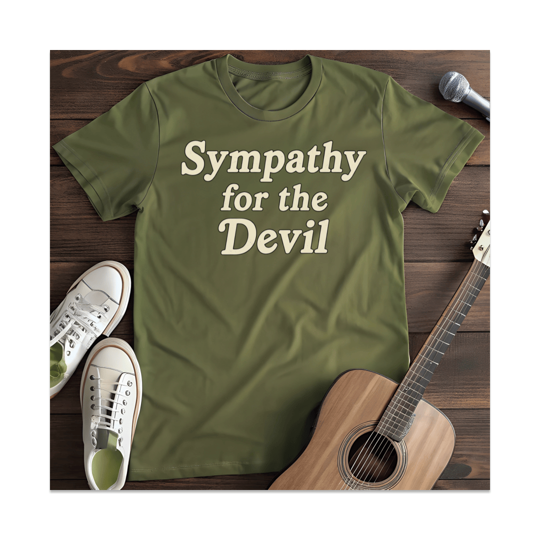 Printify T-Shirt Military Green / S Sympathy For The Devil T-Shirt