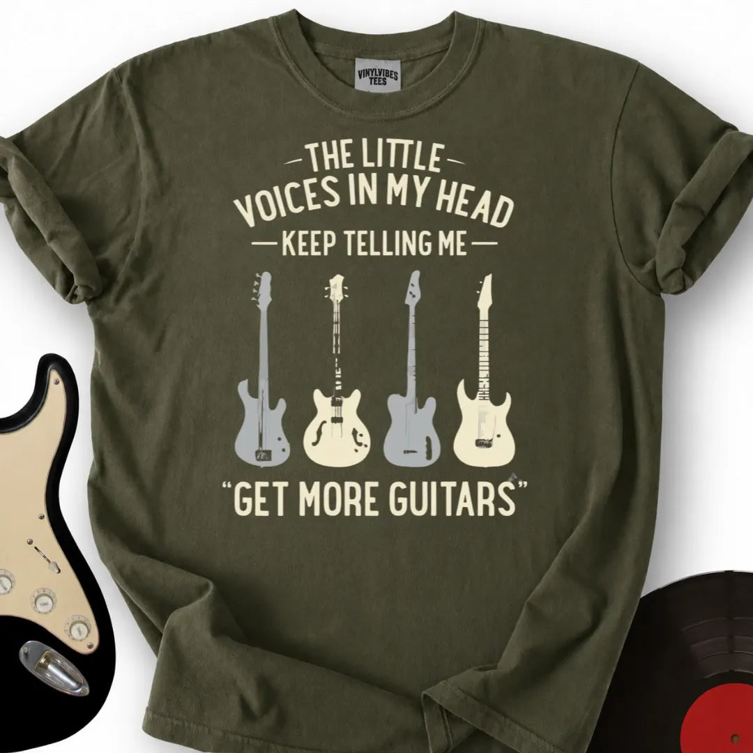 Printify T-Shirt Military Green / S The Voices T-Shirt