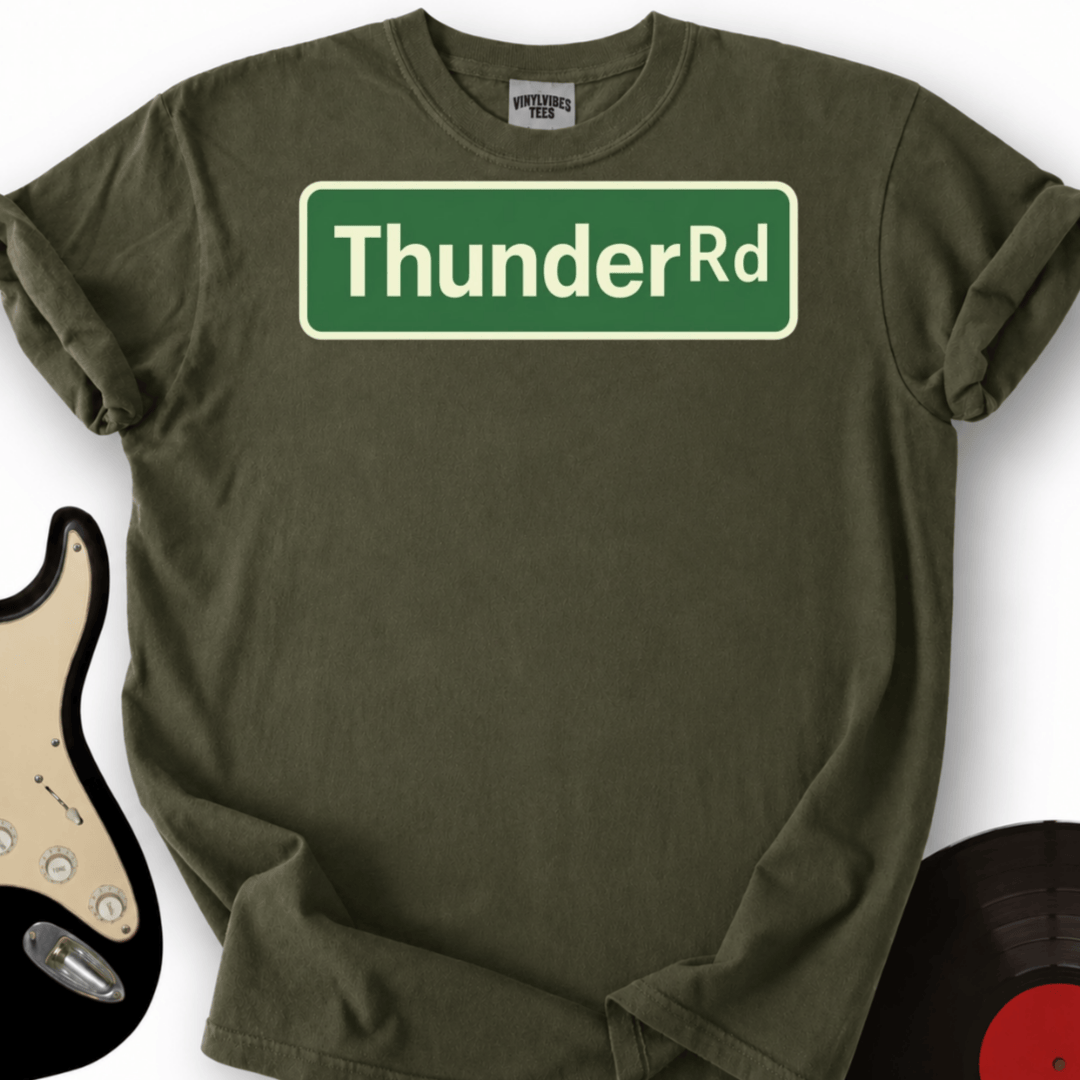 Printify T-Shirt Military Green / S Thunder Rd T -Shirt