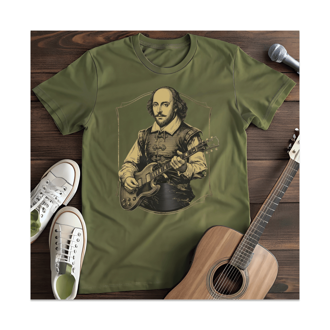 Printify T-Shirt Military Green / S To Rock or Not to Rock T-Shirt