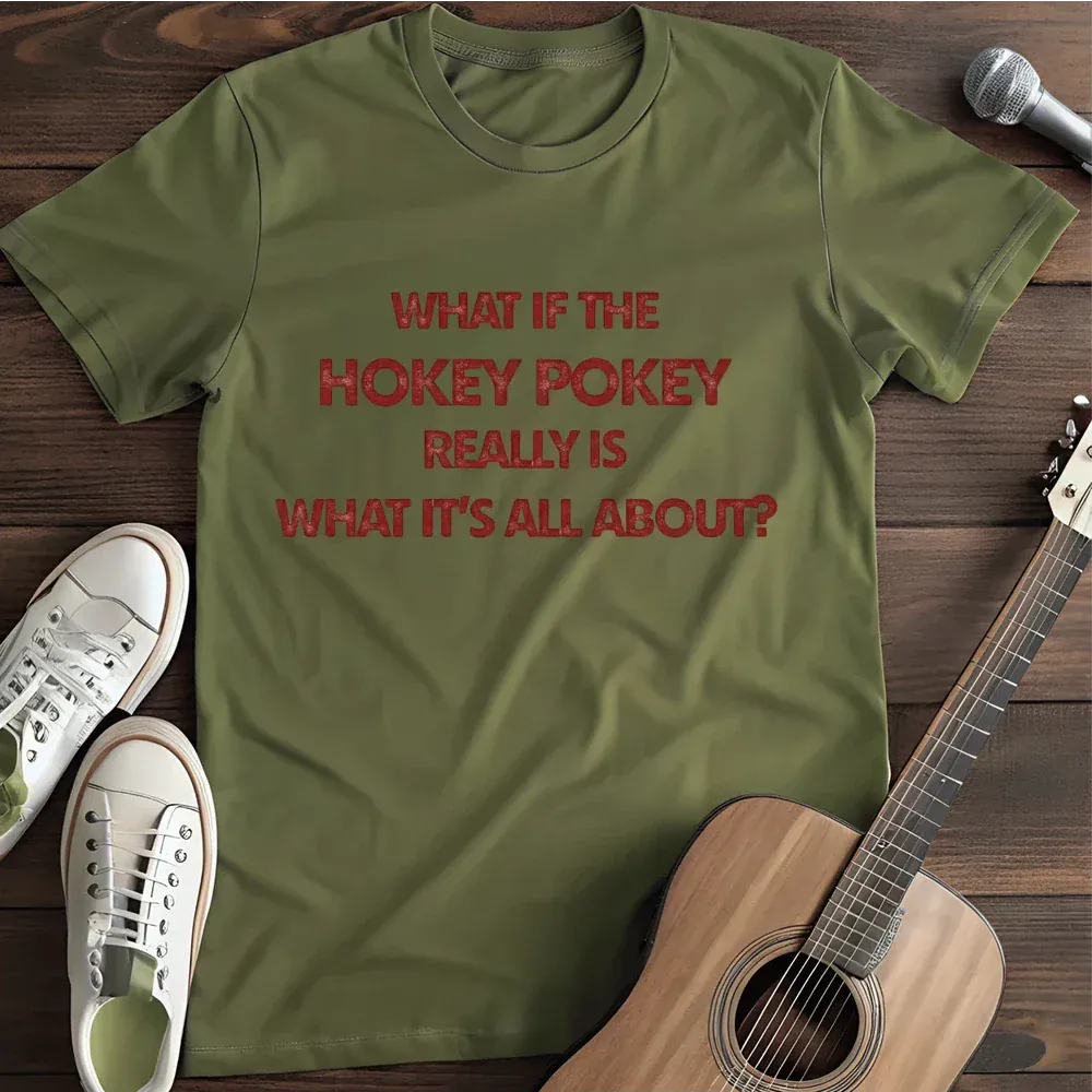 Printify T-Shirt Military Green / S What If T Shirt
