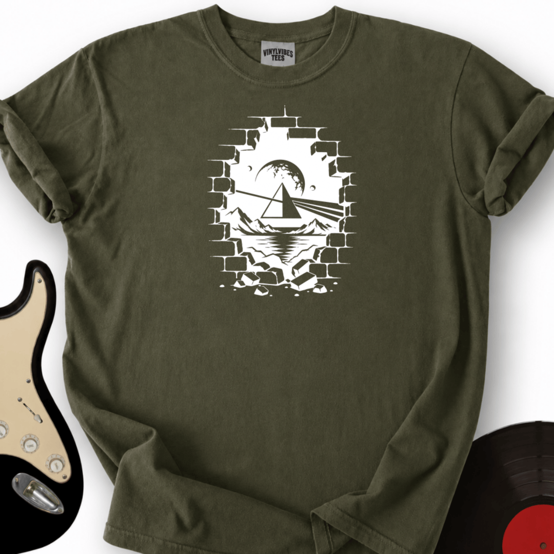 Printify T-Shirt Military Green / S White Beyond The Wall T-Shirt