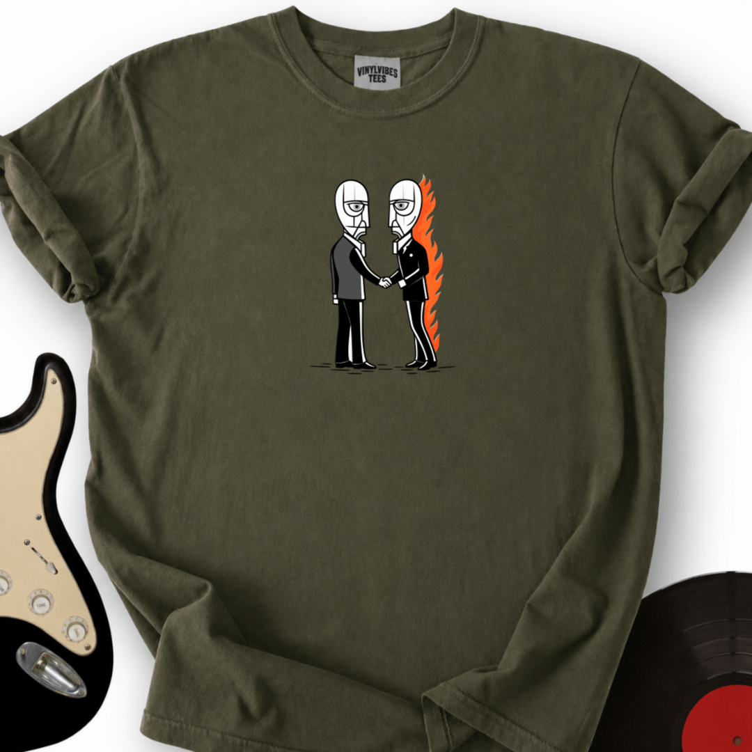 Printify T-Shirt Military Green / S Wish You Were Here T-Shirt