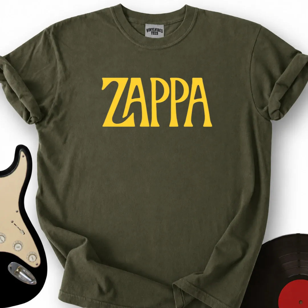 Printify T-Shirt Military Green / S Zappa T-Shirt