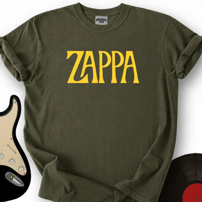 Printify T-Shirt Military Green / S Zappa T-Shirt
