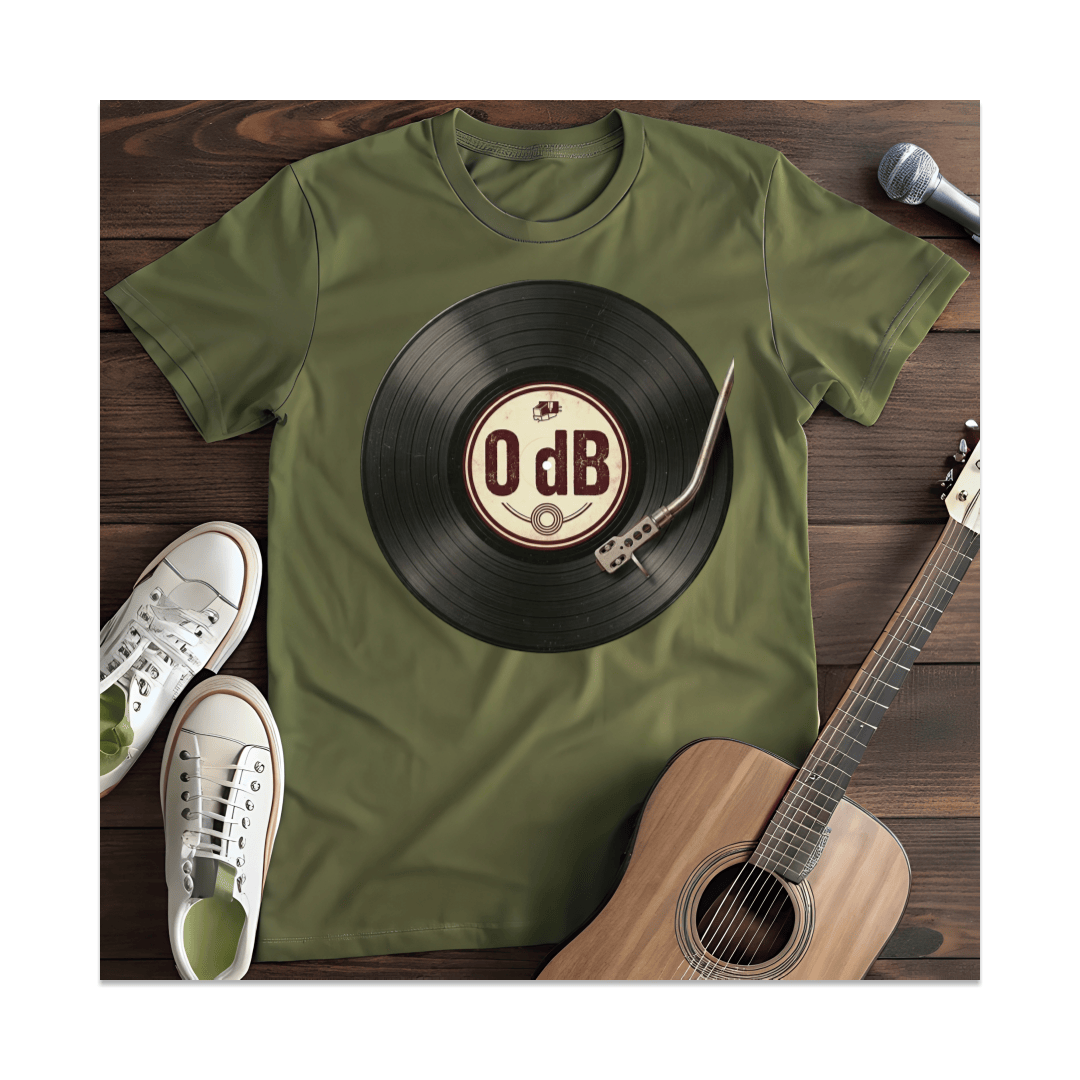 Printify T-Shirt Military Green / S Zero Decibels T-Shirt