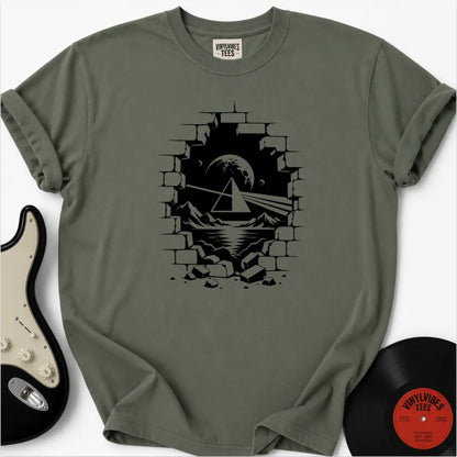 Printify T-Shirt Moss / S Beyond The Wall Premium T-Shirt