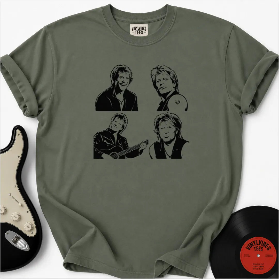 Printify T-Shirt Moss / S Bon Silhouette Premium T-Shirt