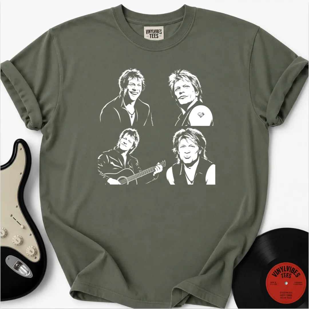 Printify T-Shirt Moss / S Bon Silhouette Premium T-Shirt