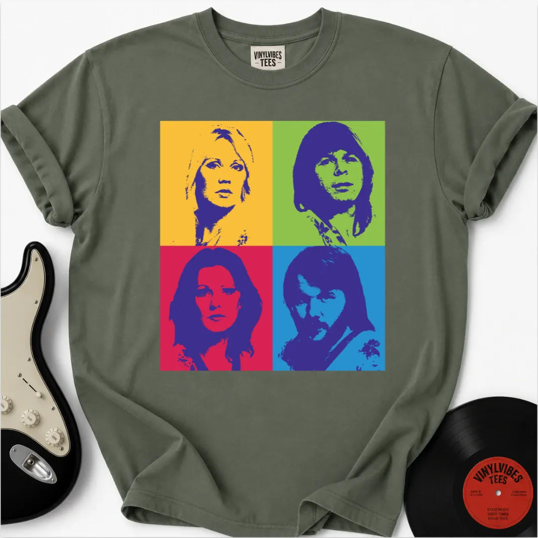 Printify T-Shirt Moss / S Dancing Queen Pop Premium T-Shirt