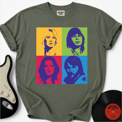 Printify T-Shirt Moss / S Dancing Queen Pop Premium T-Shirt