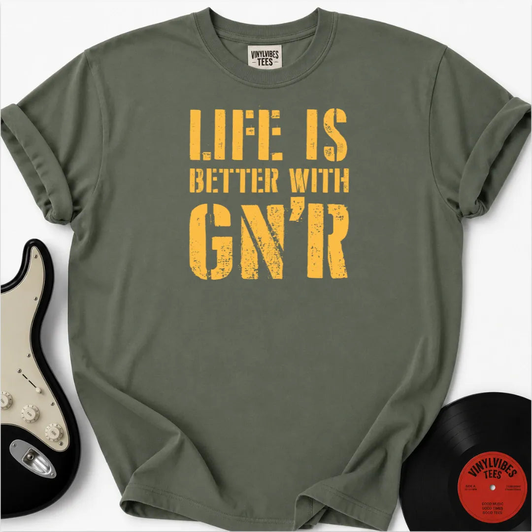Printify T-Shirt Moss / S GN'R Vibes Premium T-Shirt