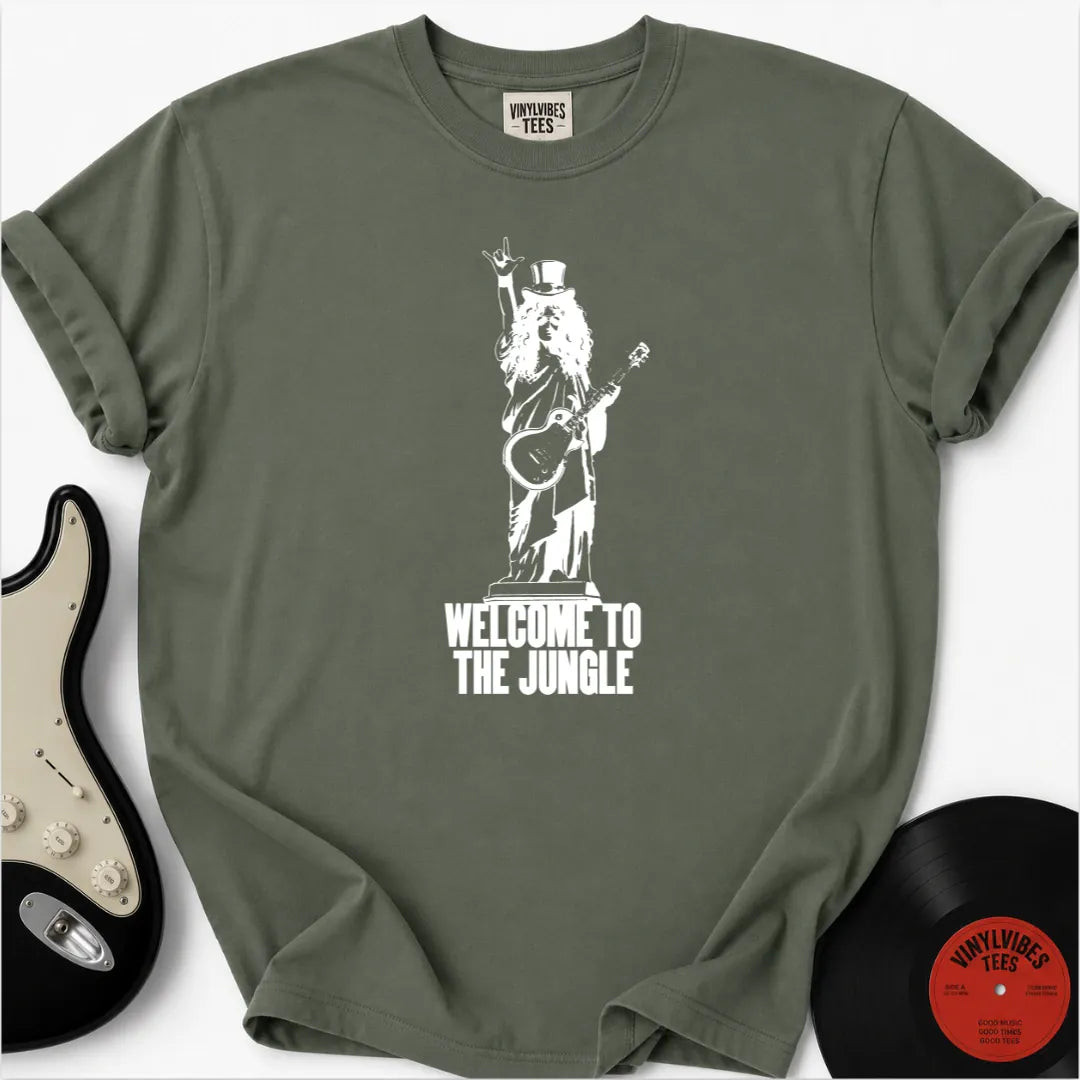 Printify T-Shirt Moss / S Jungle Rock Premium T-Shirt