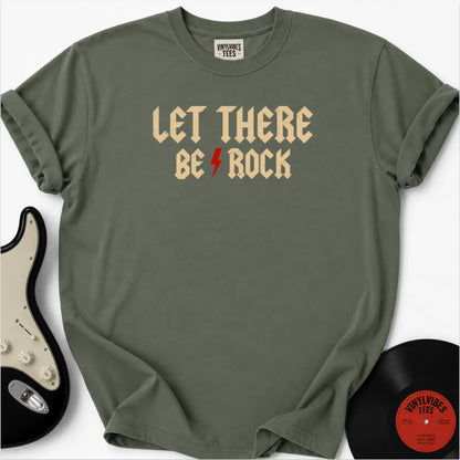 Printify T-Shirt Moss / S Let there be rock Premium T-Shirt