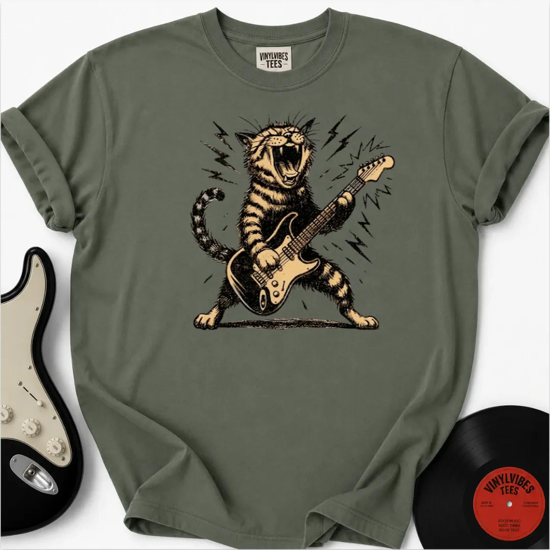 Printify T-Shirt Moss / S Rocker Premium T-Shirt
