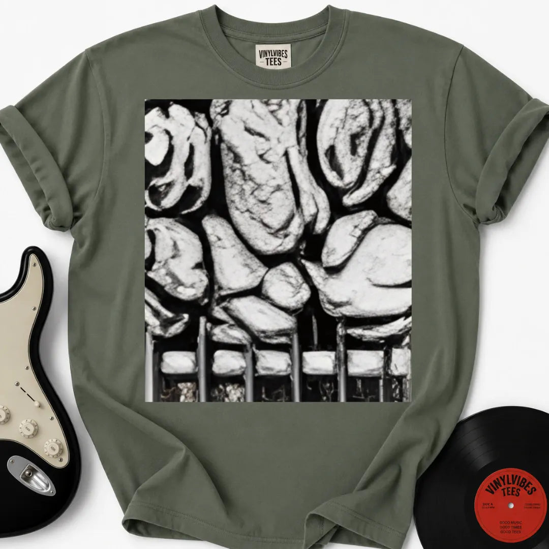 Printify T-Shirt Moss / S Rockneck T-Shirt