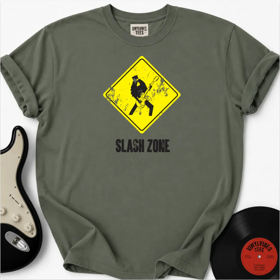 Printify T-Shirt Moss / S Slash Zone Premium T-Shirt