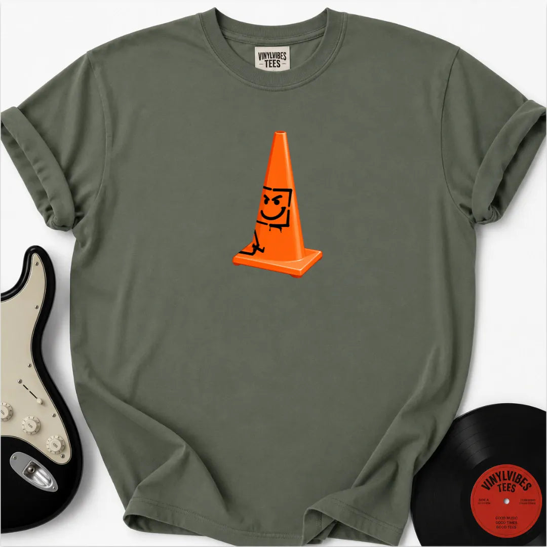 Printify T-Shirt Moss / S Slippery When Wet Premium T-Shirt