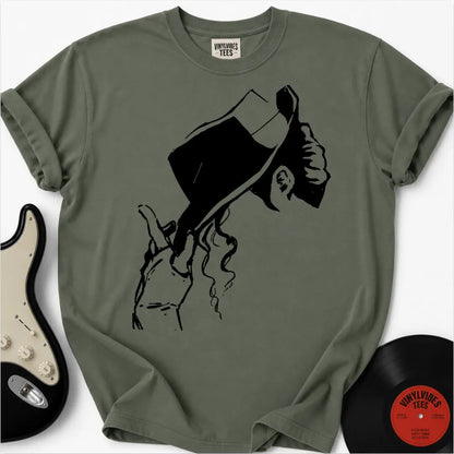 Printify T-Shirt Moss / S The Hat Tip Premium T-Shirt