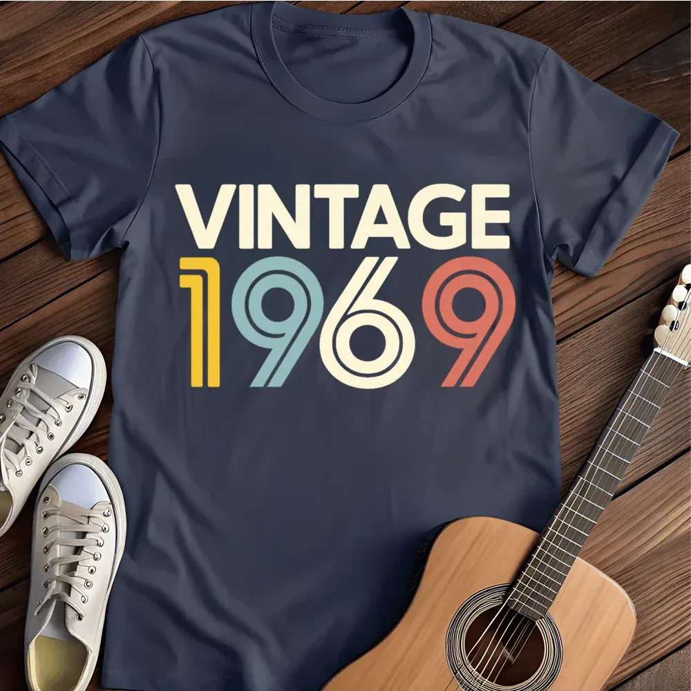 Printify T-Shirt Navy / S 1969 T Shirt