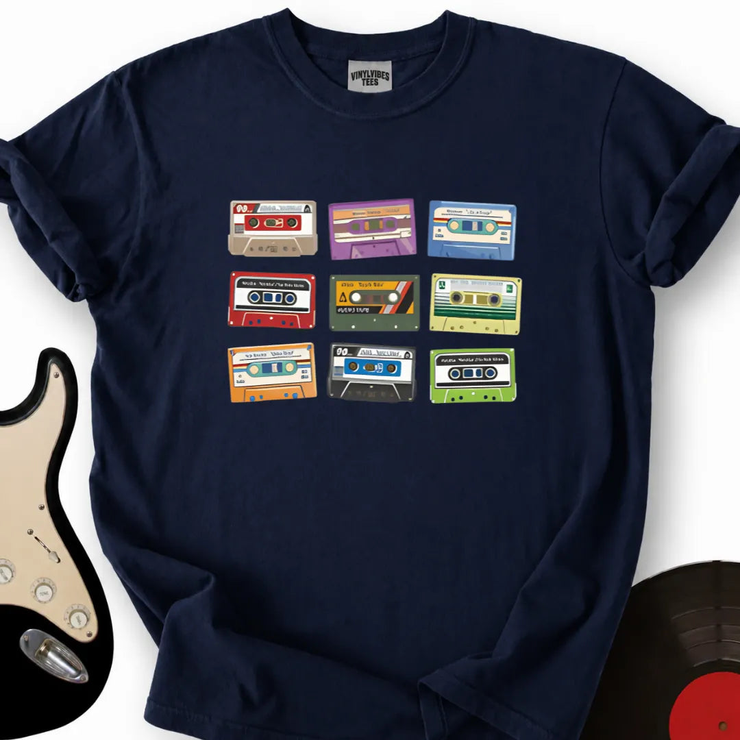 Printify T-Shirt Navy / S 9 Times T-Shirt