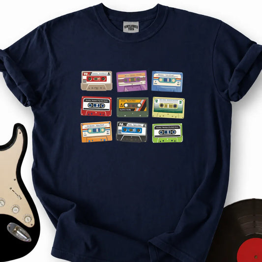 Printify T-Shirt Navy / S 9 Times T-Shirt