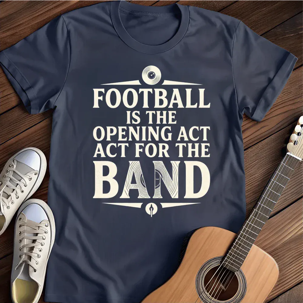 Printify T-Shirt Navy / S Act For The Band T Shirt