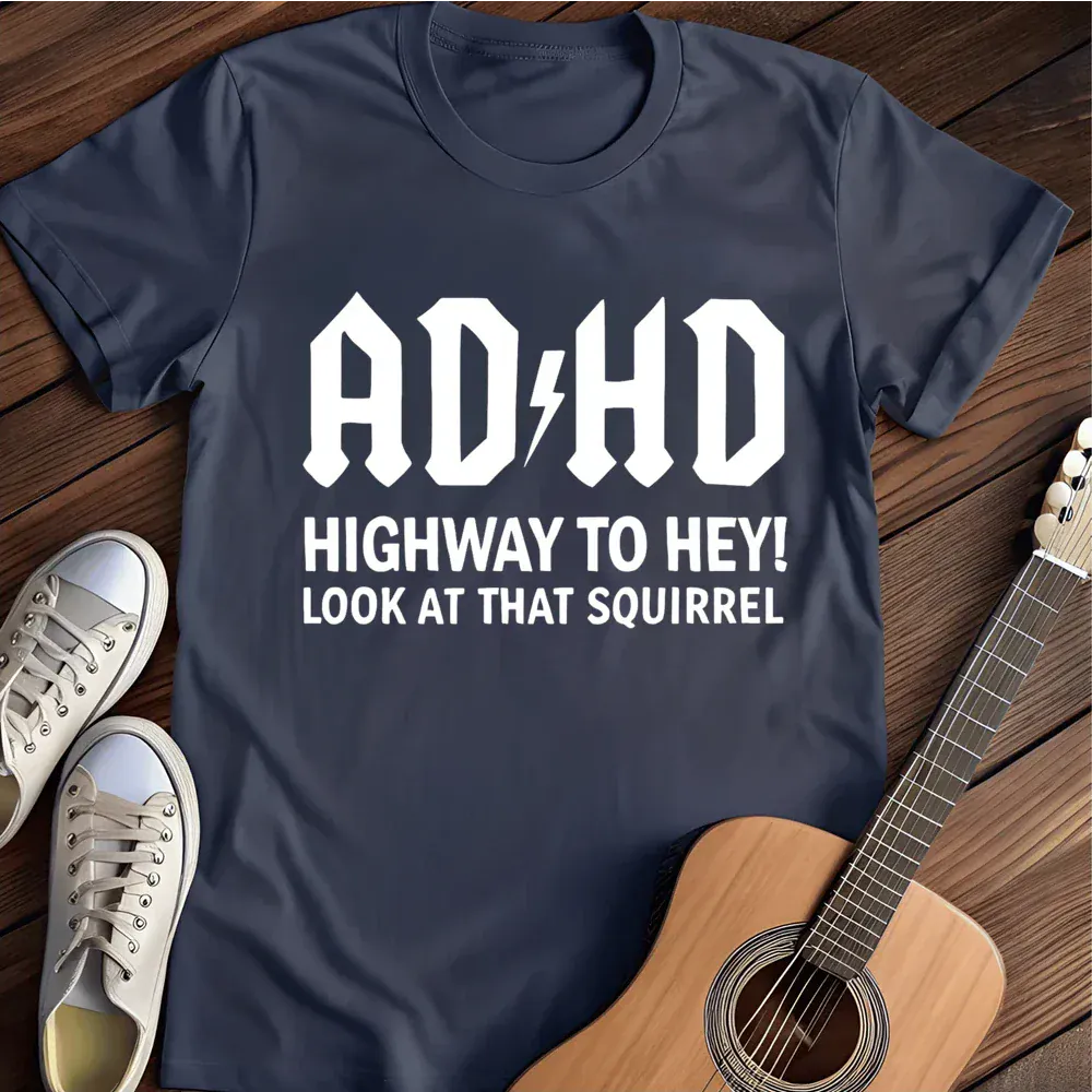 Printify T-Shirt Navy / S Ad Hd T Shirt