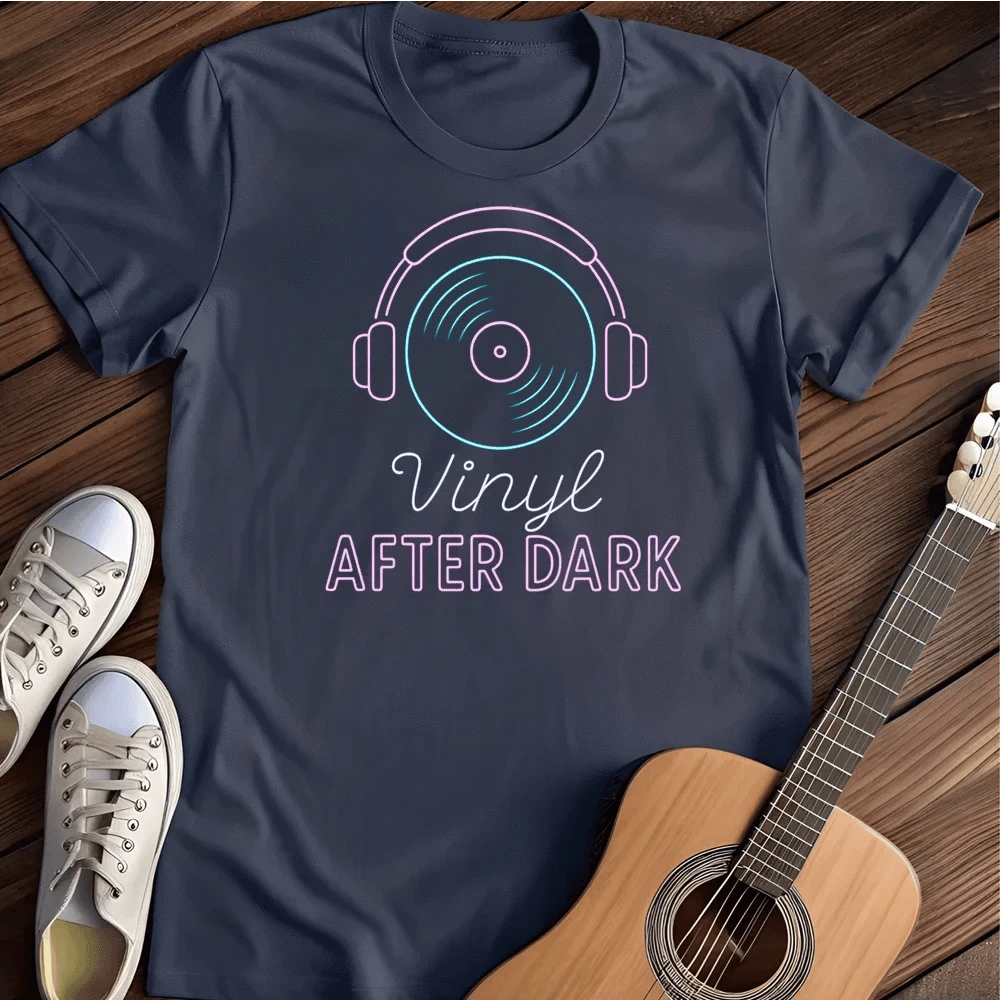 Printify T-Shirt Navy / S After Dark T Shirt