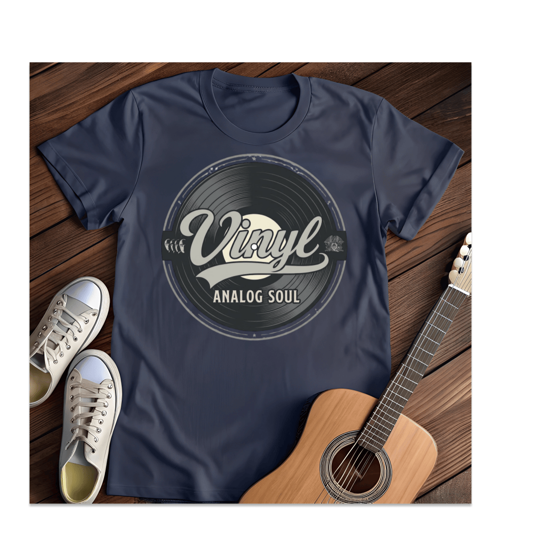 Printify T-Shirt Navy / S Analog Soul T-Shirt