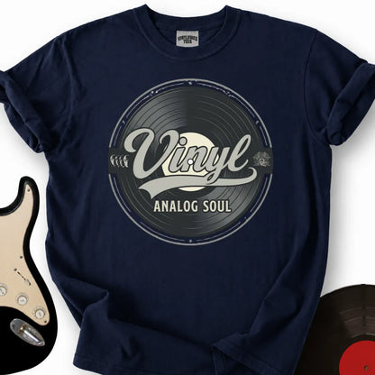 Printify T-Shirt Navy / S Analog Soul T-Shirt