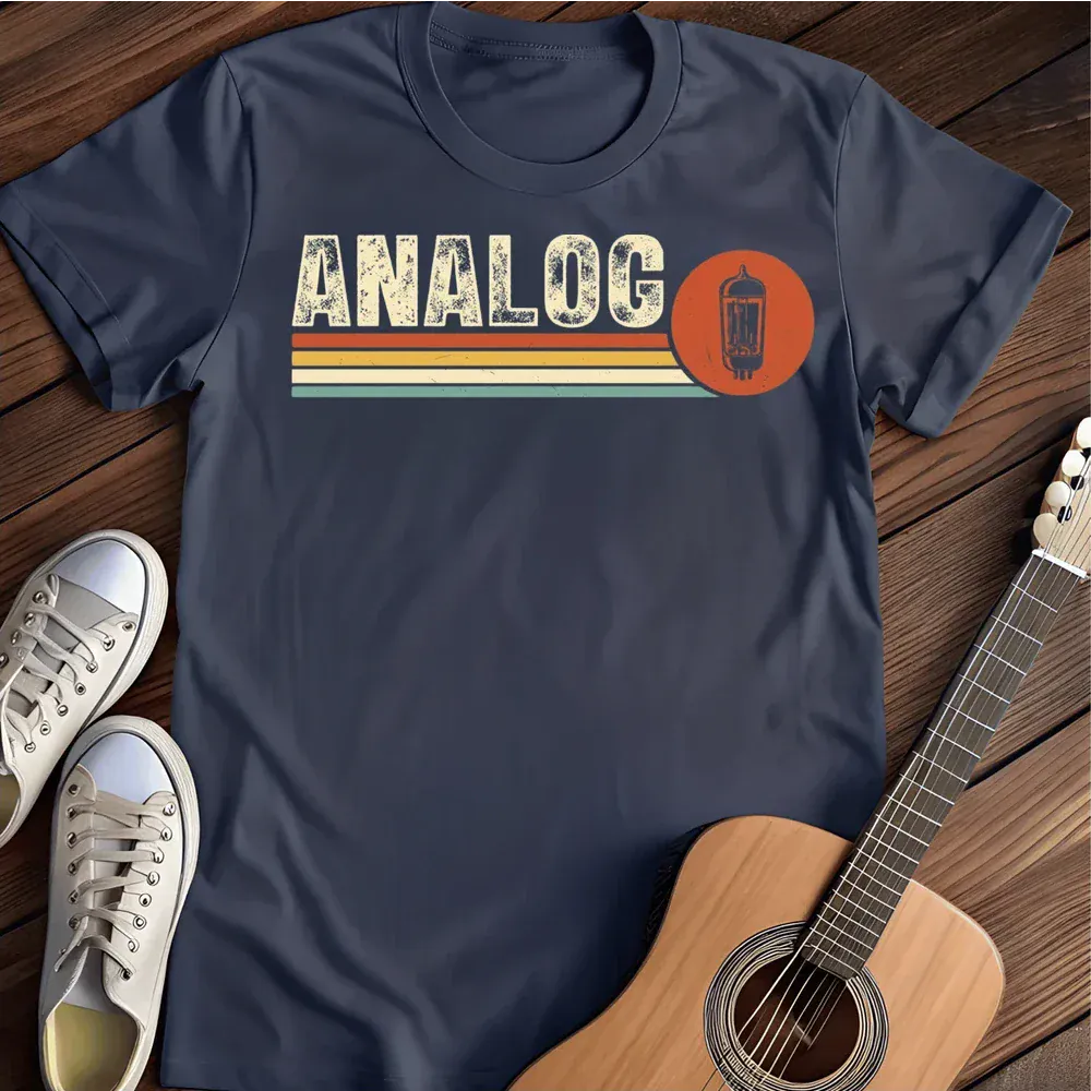 Printify T-Shirt Navy / S Analog T Shirt