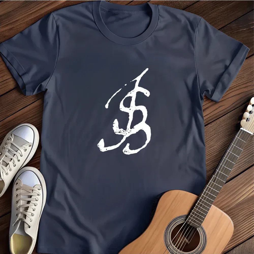 Printify T-Shirt Navy / S Bach Signature Iii T Shirt