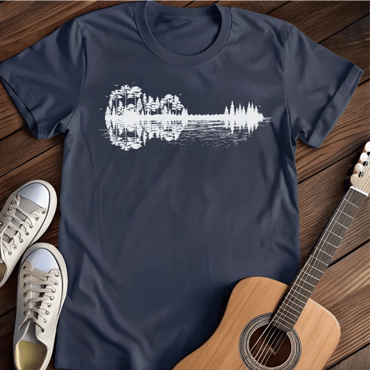 Printify T-Shirt Navy / S Black Forest T Shirt 2