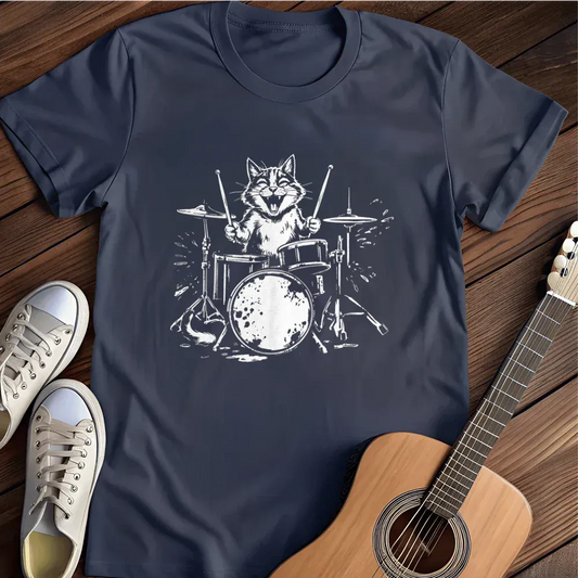 Printify T-Shirt Navy / S Cats Cradle T Shirt