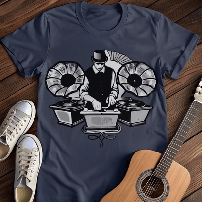 Printify T-Shirt Navy / S Classic Dj T-Shirt