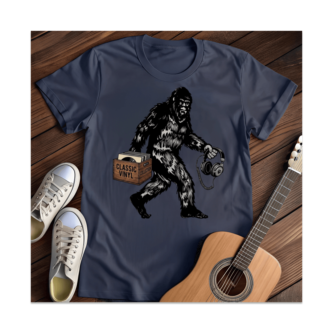 Printify T-Shirt Navy / S Classic Vinyl T-Shirt