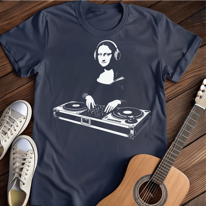 Printify T-Shirt Navy / S Dj Mona T Shirt