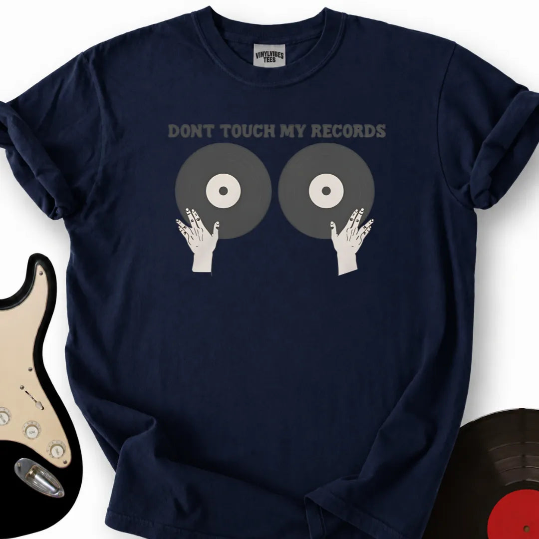 Printify T-Shirt Navy / S Dont Touch T-Shirt